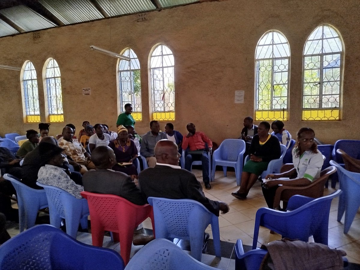 We are currently joined by our ward admin and community admins to review some of the challenges and gaps in the projects implemented under various departments like agriculture, healthcare and education while proposing recommendations.
#JihusisheNaBajeti <a href="/HakiHub71596/">Haki Community Hub</a> <a href="/kakamegacop/">Kakamega CoP Network</a>
