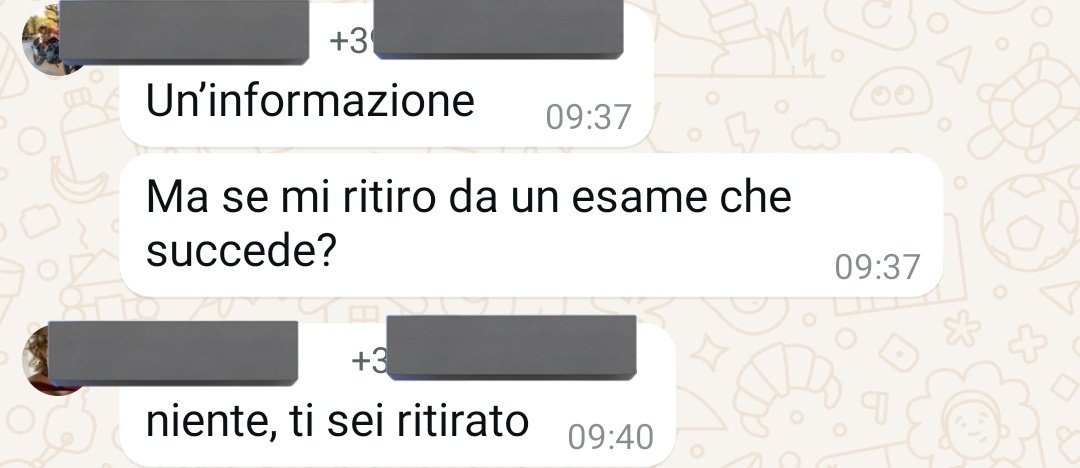 i gruppi universitari la mia droga