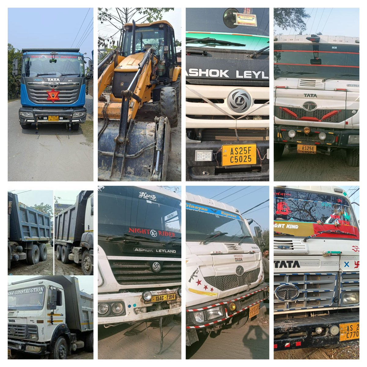 In a series of operations, our forest team successfully seized several vehicles involved in the illegal cutting &amp; transportation of ordinary clay, sand gravel, sand, stone from Chengnoi, Rangia, Nalbari, Sualkuchi, and Bhawanipur.
<a href="/cmpatowary/">Chandra Mohan Patowary</a>
