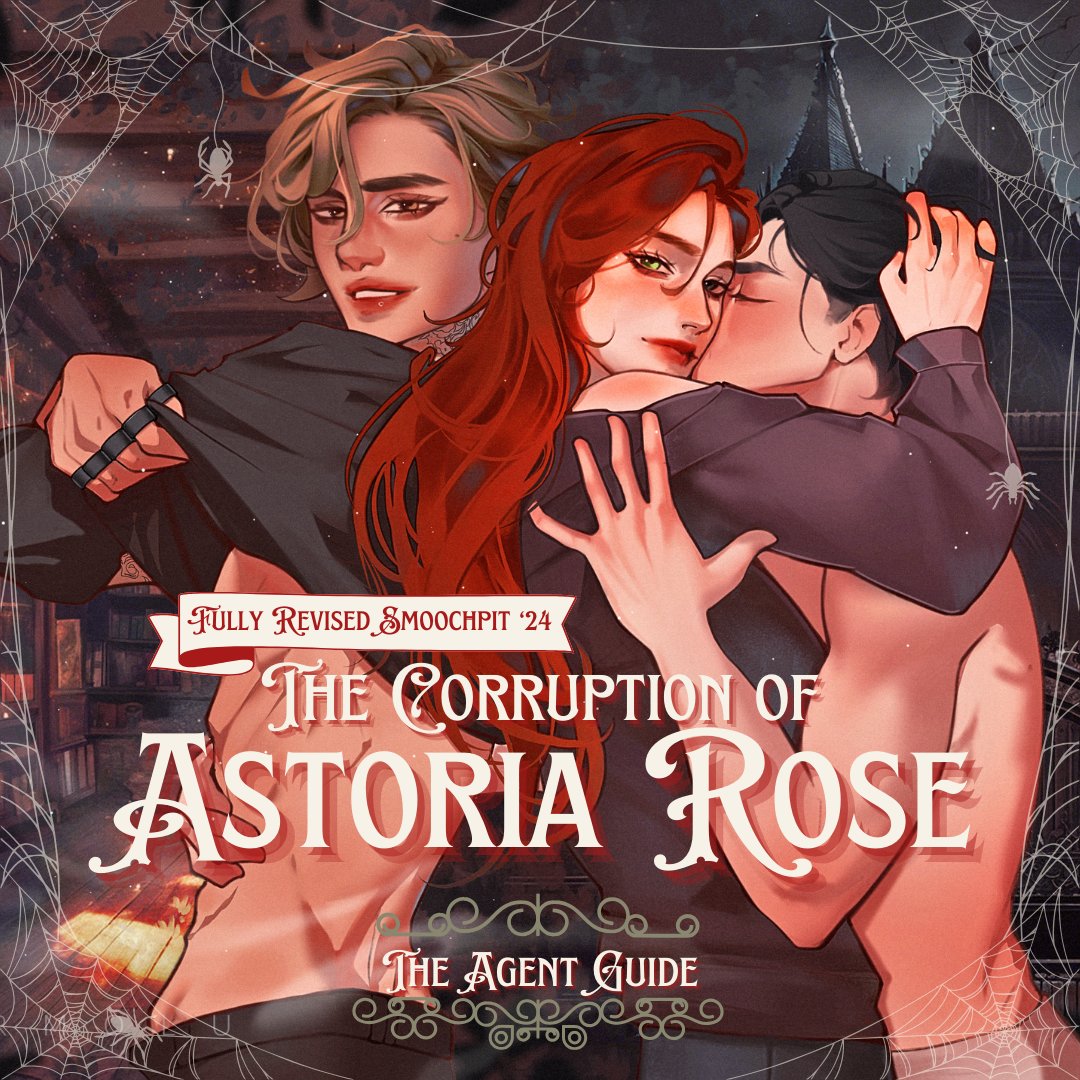 SEBerkeley's tweet image. An agent's guide to THE CORRUPTION OF ASTORIA ROSE. Fully revised and coming to the SmoochPit Showcase this Friday!
- 109k Romantasy
- Queernorm World
- Unrepentant Villainous FMC
- ✨Everyone✨ Kisses
- Single, Close Third Person POV
#questpit #Q #RF #A #agentguide