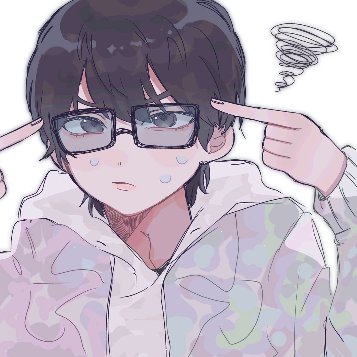 考えろ…考えろ〜〜…！

 #MIU404イラスト企画