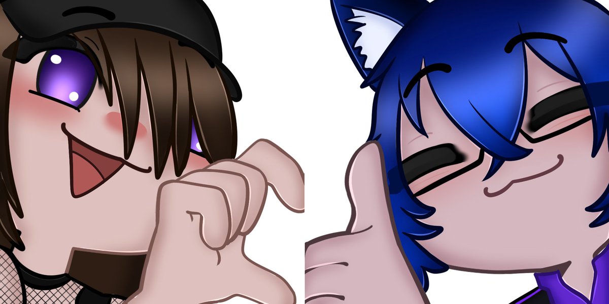 New emotes  go live on both <a href="/SaintsNeko/">SaintsNeko</a> and my channels TONIGHT! What better way to embrace the chaotic vibes of both the cat and fox!

Art by <a href="/HollyVictoriaTV/">HollyVictoria</a> 
vgen.co/HollyVictoria