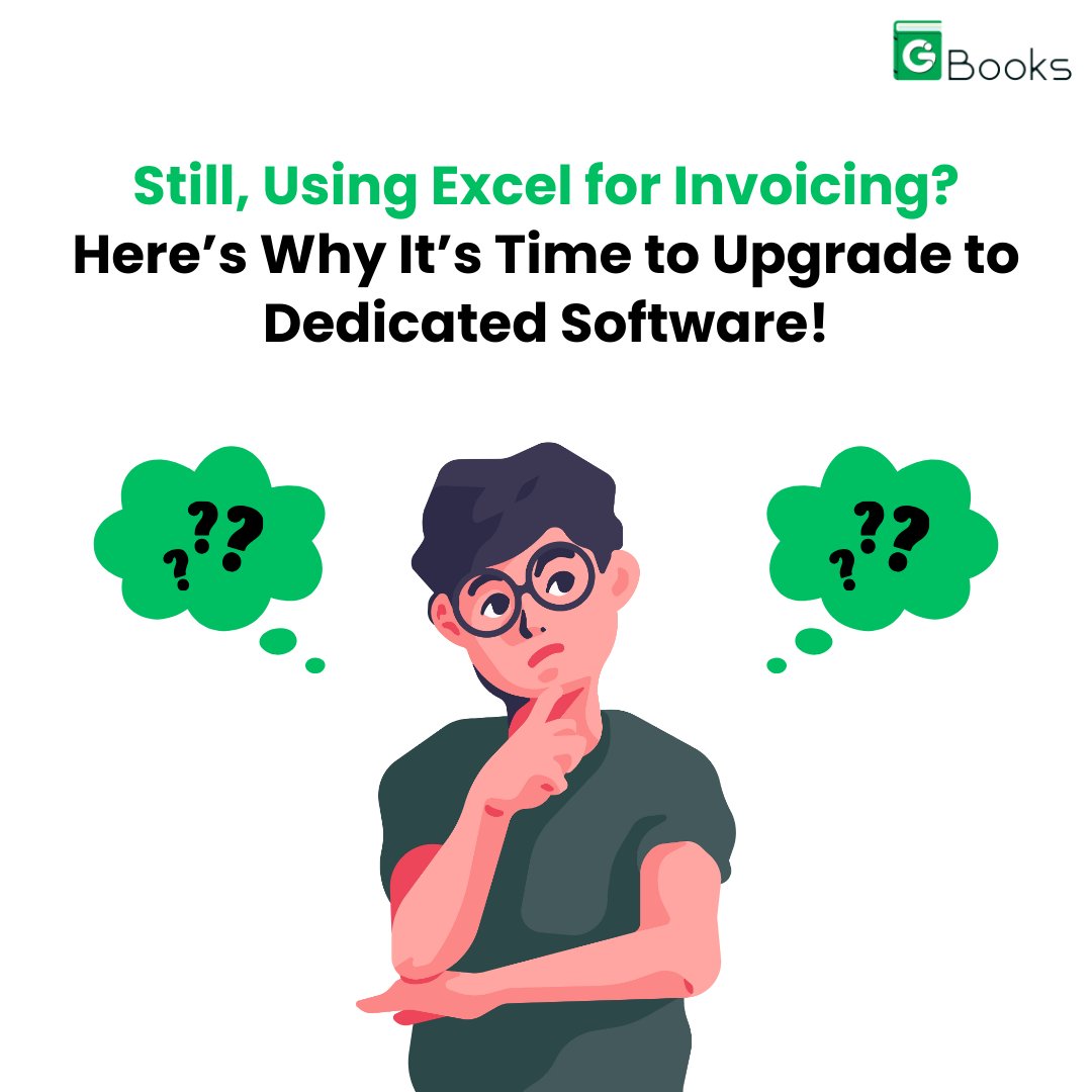 BooksGbooks's tweet image. Still, Using Excel for Invoicing? You Might Be Losing More Than You Think! 🧐 Spending hours fixing formulas, tracking payments manually, and struggling with errors? 
Check us out: shorturl.at/2SsmK
#InvoiceManagement #invoicemanagementsystem #invoicesolutions #gbooks
