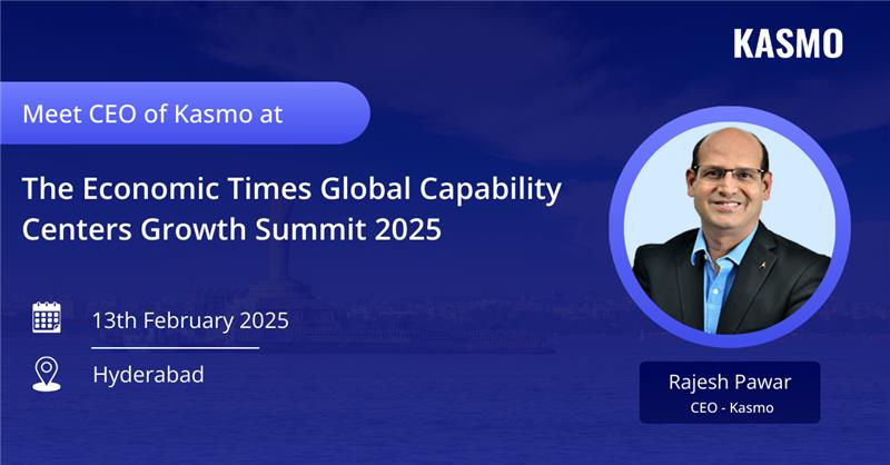 Kasmodigital's tweet image. Want to unlock the growth potential of your capability center?   
 
Join @pawarrajesh  from Kasmo at @TheEconomicTimes Global Capability Centers Growth Summit 2025 in Hyderabad on Feb 13th for expert insights.  
 
#GCCSummit2025 #Strategy #Kasmo #businessgrowth #economictimes