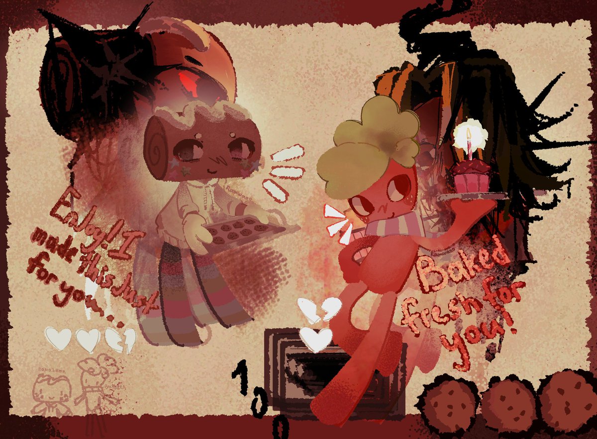 Kamwaaow's tweet image. aaaa again #dandysworld #dandysworldfanart