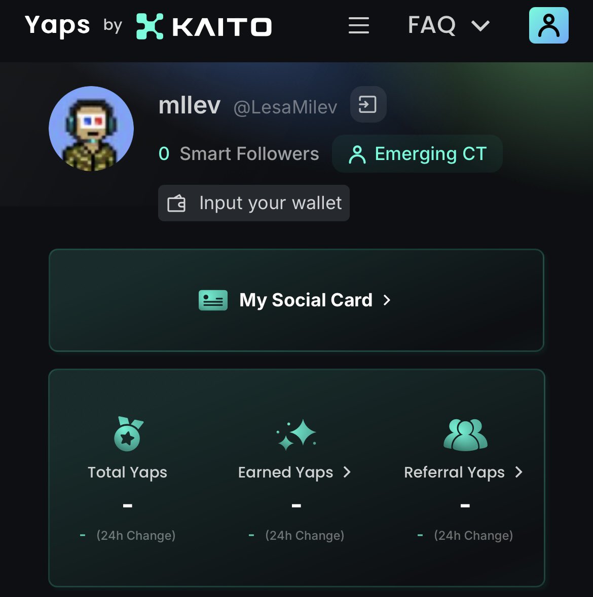 0 followers, but we’re gonna hit our goals.

Let’s support each other. 🦾🤝