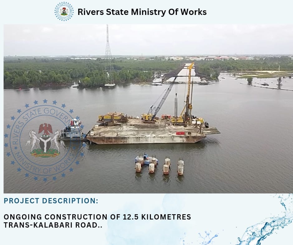 dykamadi's tweet image. WORK-IN-PROGRESS:

Ongoing Construction of 12.5 Kilometres Trans-Kalabari Road.

The Trans-Kalabari Road traverses 2 Local Government Areas,  Obio/Akpor, and Degema Local Government Areas. 

12/02/2025

#MoW
#BuiltToLast 
#RiversFirst
#SimIsWorking