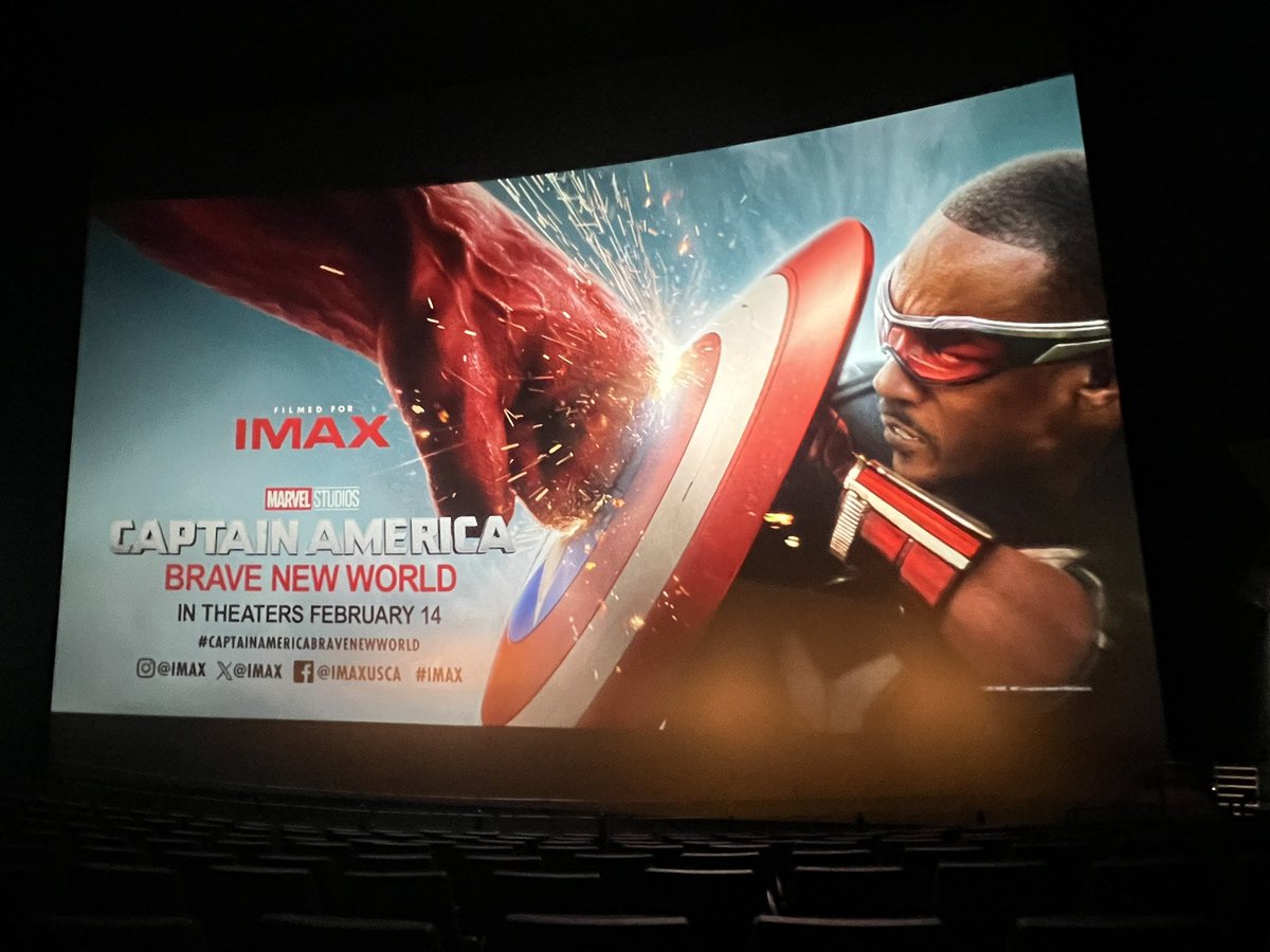 #CaptainAmericaBraveNewWorld has Anthony Mackie’s solid performance and charisma to do the heavy lifting for a story that feels like half a rehash of Winter Soldier meets an unmade Incredible Hulk 2. It’s good for what it is but hoped for more. Harrison Ford clearly had fun tho