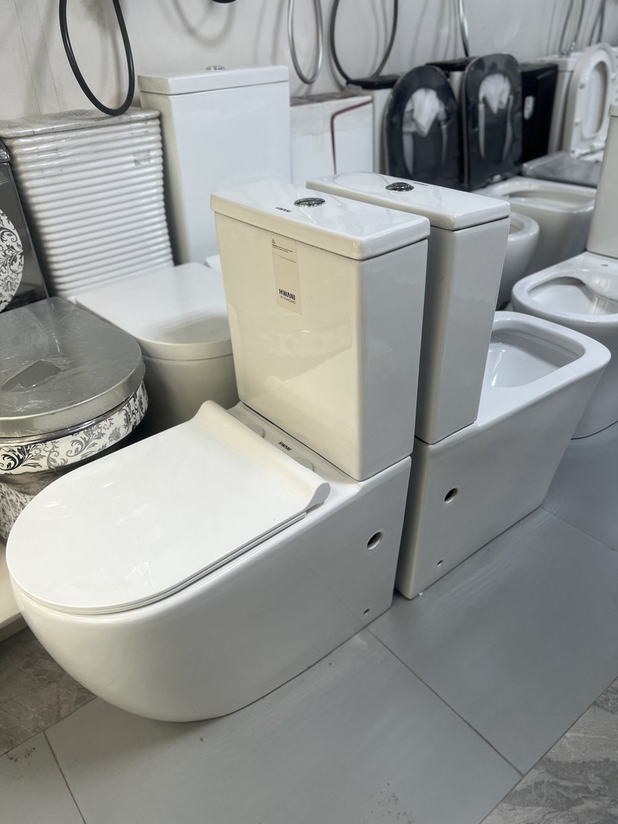 UK Standard close-coupled glossy white water closet 🚽! This WC is designed to bring a touch of luxury to your toilet. 

Location: Lagos 
Nationwide delivery ✅

Calls : 
08030815558 or 08054093004 

WhatsApp 
wa.me/2348030815558

wa.me/2348054093004