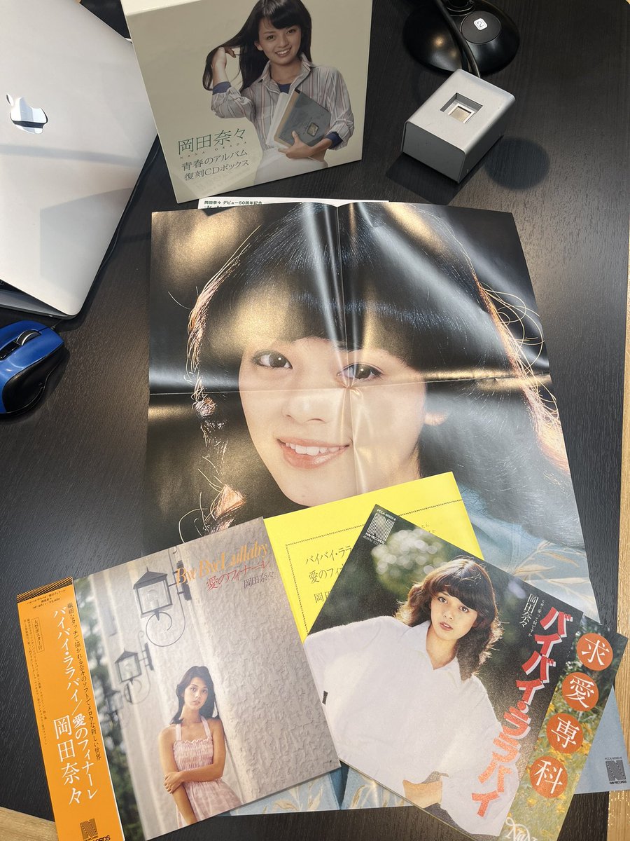 岡田奈々 青春のアルバム 復刻CDボックス 8UHQCD+ポスター+