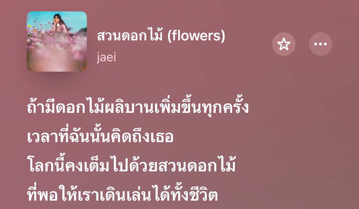 สวนดอกไม้ของเค้า 💐💗