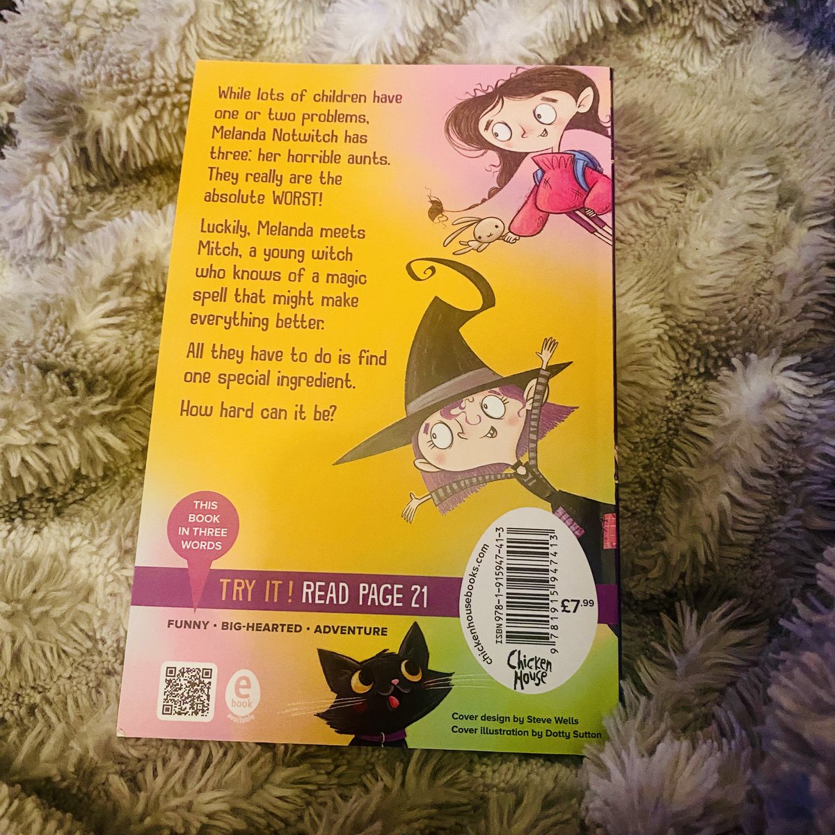kidsstoryworld's tweet photo. 1/3 VERY excited to be part of #TheNotWitches blog tour! (Apologies for the delay!)
This book has EVERYTHING…courageous hero, ghastly villains, adventure, bravery, magic, friendship and humour. When I read it I was a kid again (it’s exactly what I would have read as a child!)… https://t.co/74uWPyiaMU