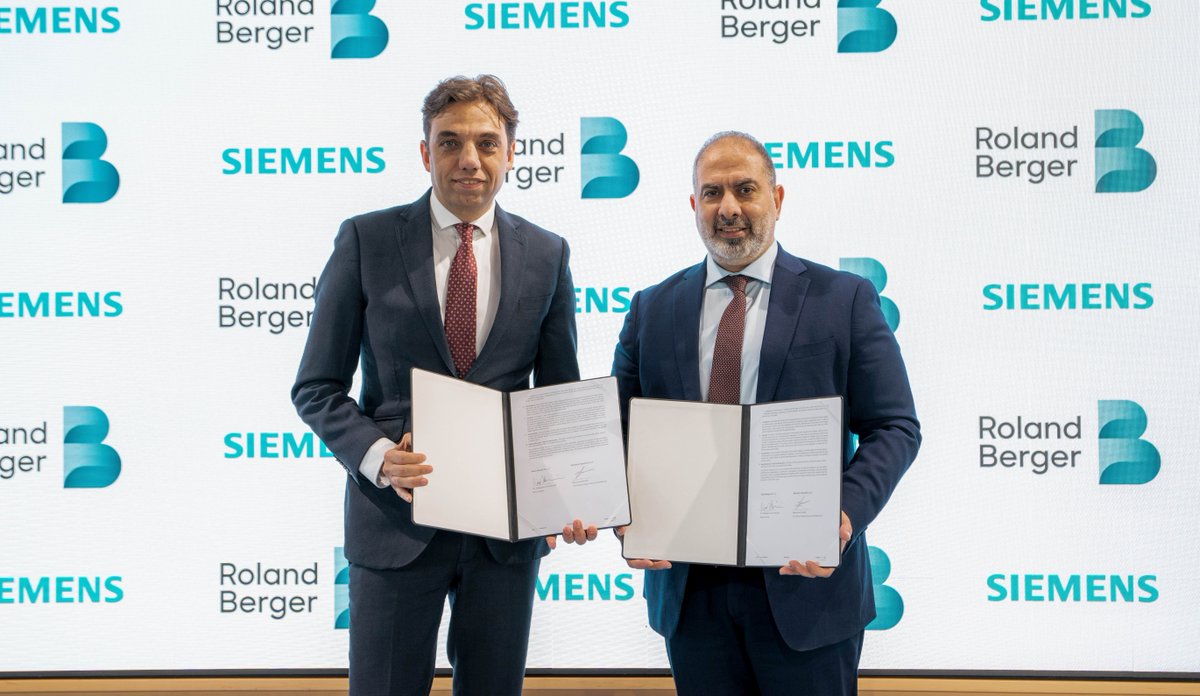 Announcing our partnership with <a href="/RolandBerger/">Roland Berger</a> to drive digital transformation across the Middle East, by combining our expertise in advanced technologies and #sustainability. Together, we will develop innovative solutions to help clients navigate the digital landscape.