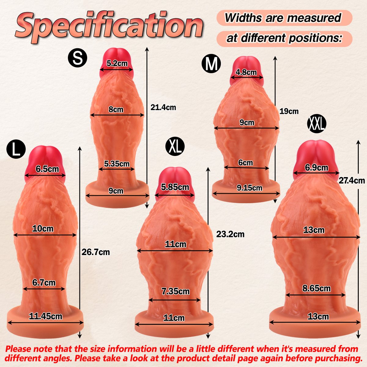 🤔Quelle taille souhaitez-vous choisir ?

✅bit.ly/3C1EQ0s

#godemiche #dildo #fisting #analplay #analplug #TaRissFR