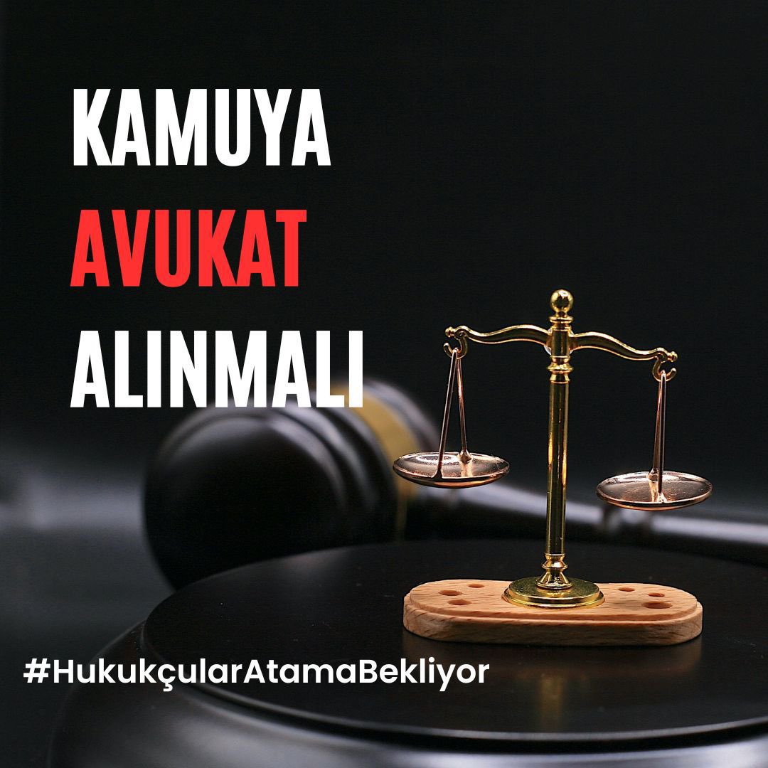 kamuyaavukat's tweet photo. @yilmaztunc @ntv Hukukçular işsizlikle mücadele ediyor Sayın Tunç. Kamuya atanmayı bekleyen avukatlar olarak sürecin takipçisi olmanızı talep ediyoruz. İçerisinde bir adet dahi avukat olmayan kurumlar varken 90+ puanlarla açıkta kalmak istemiyoruz. #AvukatlarAtamaBekliyor https://t.co/mlj7kVafPc