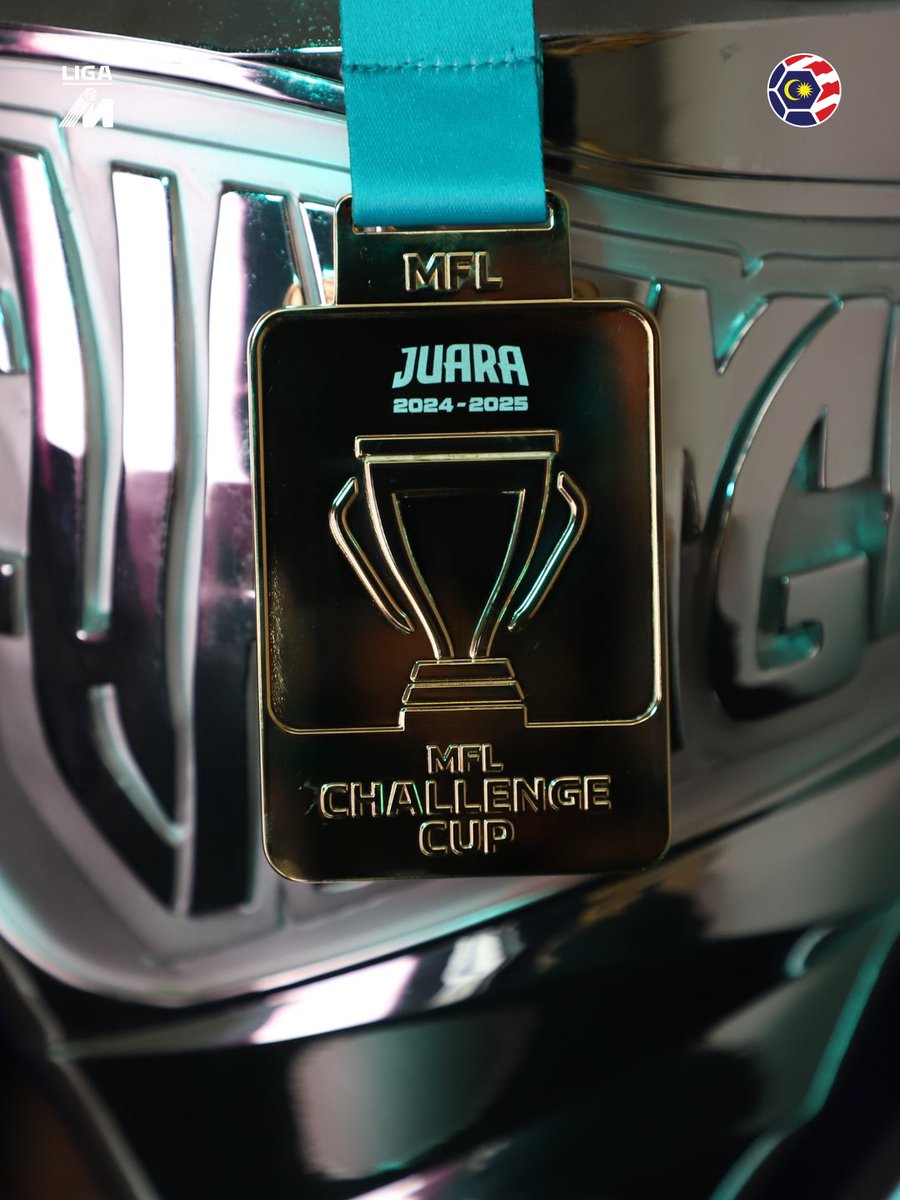 MFL_MY's tweet image. TROFI &amp;amp; MEDAL MFL CHALLENGE CUP

Selangor FC dan PDRM FC dalam perebutan trofi MFL Challenge Cup 2024-2025! Ayuh ke Perlawanan Akhir 1 pada Sabtu ini yang bakal berlangsung di Stadium Majlis Bandaraya Petaling Jaya 🏆

#MFLChallengeCup2024-25 #DemiLigaKita #LigaMalaysia