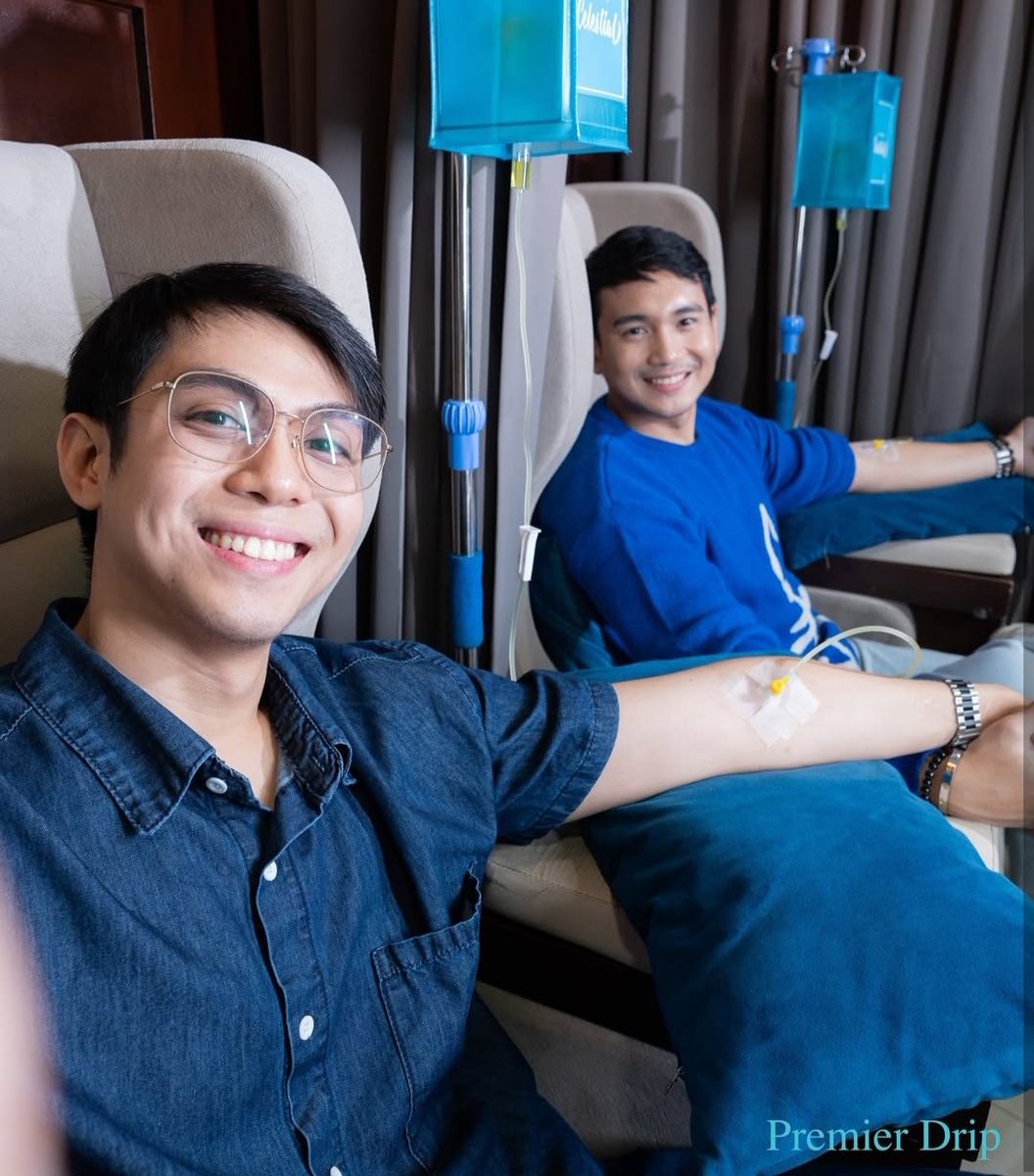 PaulogeerenP's tweet photo. DongPat enjoying a relaxing session to refresh and recharge!๐คฉ
For wellness and a moment of relaxation, Premier Drip session is always a great deal!๐ค
Thanks for taking care of our Power Couple!
@dingdongbahan @impatrickr
#DongPat #PremierDrip
๐๐ค๐ซ๐ซถ๐ฉต https://t.co/AxGq8vMeLG