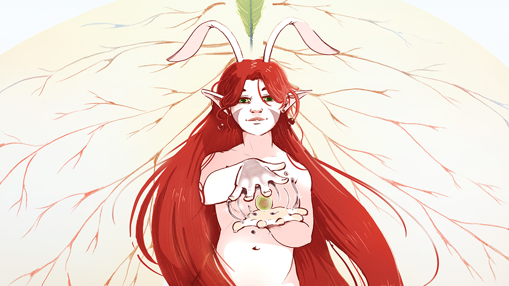 chapter 5 of red rabbit IS officially complete. i'm going to start posting the pages to the comic's website and previews to social media soon. this also completes the entire first volume of this project, and so i will endeavor to print it all in one book.
