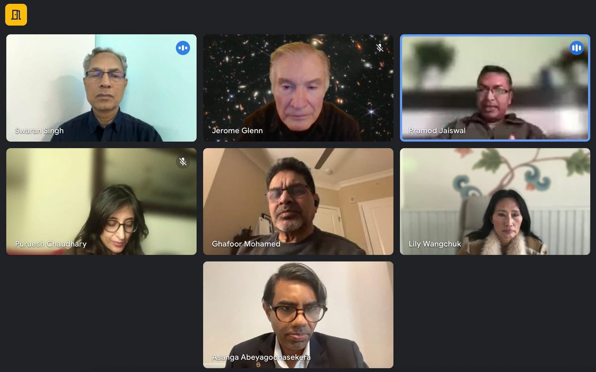 Great to connect with our SAFN Directors at the annual meeting! Grateful for the incredible support in strengthening our network. SAFN is rapidly emerging as one of the leading #SouthAsia and #SoutheastAsia networks in #WashingtonDC’s think tank community. #SAFN <a href="/MillenniumProj/">The Millennium Project</a>