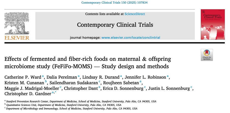 New Publication: FeFiFo-MOMS Methods

Our latest publication outlines our FeFiFo-MOMS study design, paving the way for future research on how diet during pregnancy impacts the microbiomes of mom &amp; baby—an area still not well understood.

sciencedirect.com/science/articl…