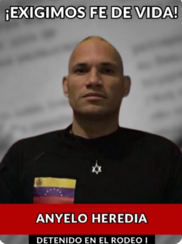 marygoicetty's tweet image. #AlertaDDHH Militares presos en
Venezuela son sometidos a torturas, aislamiento extremo y tratos inhumanos. Su único "delito": no ser cómplices de la dictadura. ¡Exigimos su libertad! #NoMásTortura 
📍Cap #Antoniosequea
📍Cap #AngeloHeredia
📍1Tte #JairoBethermytt