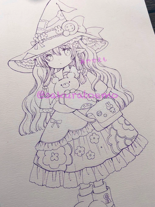線画〜 