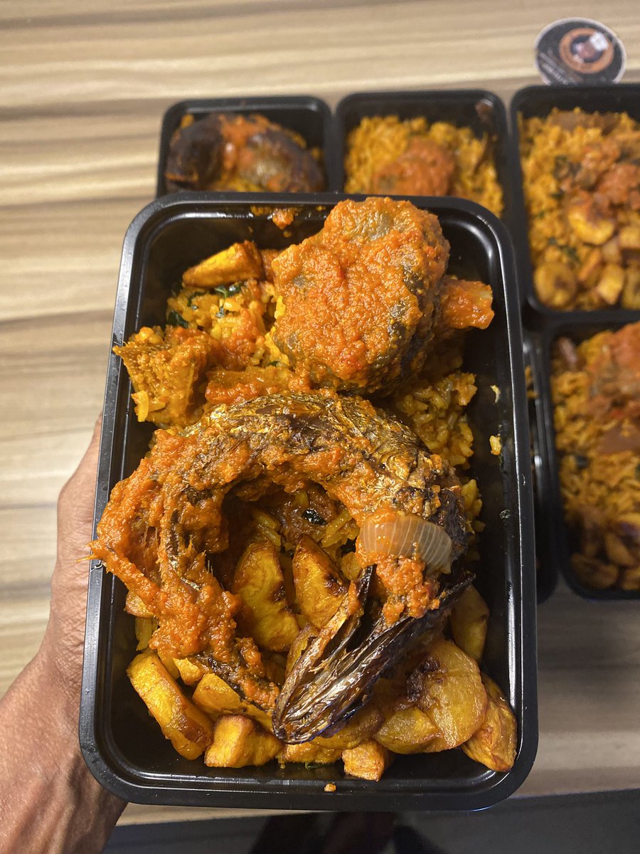 _MummyMo's tweet image. Kindly RT

Good morning, we have few packs  of Native rice, Jollof rice and egusi x poundo available for delivery this morning. 

Kindly send a dm to place your orders.