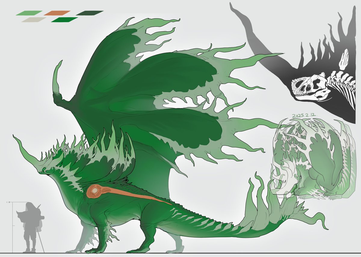 Devilman1480's tweet image. Agave titanota 'Caesar'
Attempt to design based on plants as a reference...