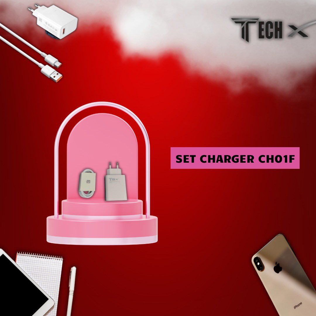 techxacc's tweet photo. ⚡ Charger CH01F – Harga Terjangkau, Isi Daya Super Cepat! 🔋⚡ #ChargerCepat #CH01F #HematDanNgebut #PowerOn https://t.co/SXhmXtAWzd