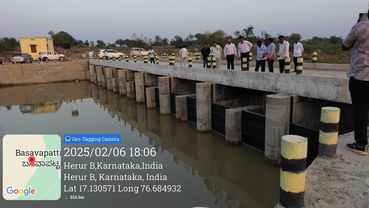 BangaloreCwc's tweet image. Monitoring visit of 138 SMI schemes of Kalaburagi &amp;amp; Yadgir Districts of Karnataka - 05-08 February
by Director, DD &amp;amp; AD, Appraisal Dte, MSO, CWC, Bengaluru accompanied by SE, EE, AEE and concerned officials of MI department, Govt of Karnataka