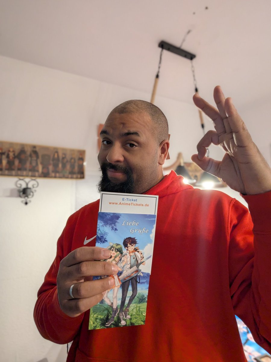 B-Day present ! Ich freue mich mega und bin Jetzt schon Mega Haypt auf die Messe #animemessebabelsberg 
#convention #anime