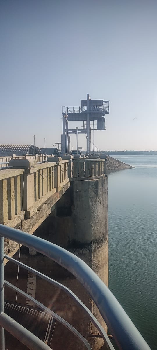 BangaloreCwc's tweet image. Monitoring Dte., officers Director, Deputy Director and Assistant director Inspection of Hemavathy Dam held on 05.02.2025