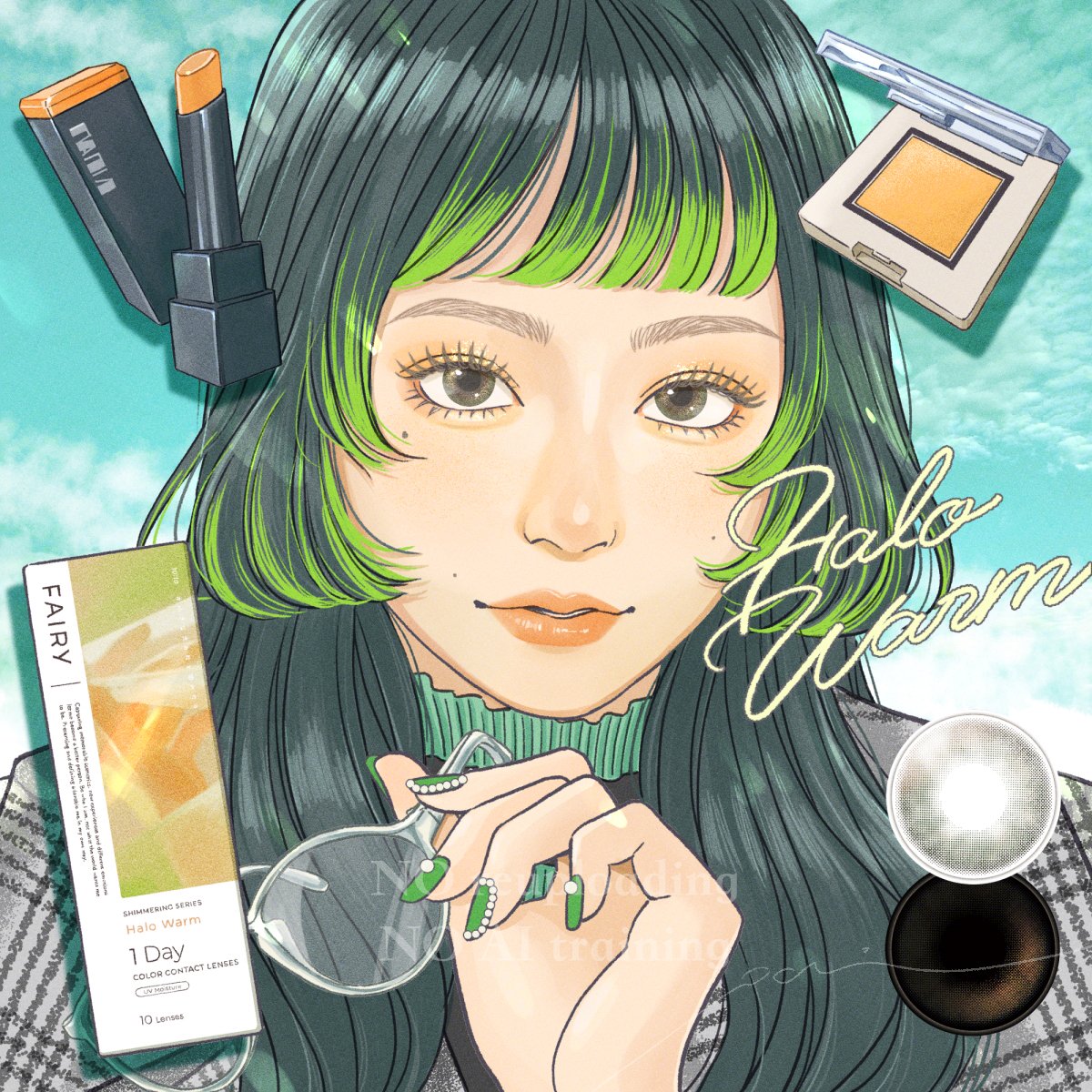 「誕生日だったのでいいね下さい!#illustration 」|𝕡𝕒𝕚のイラスト