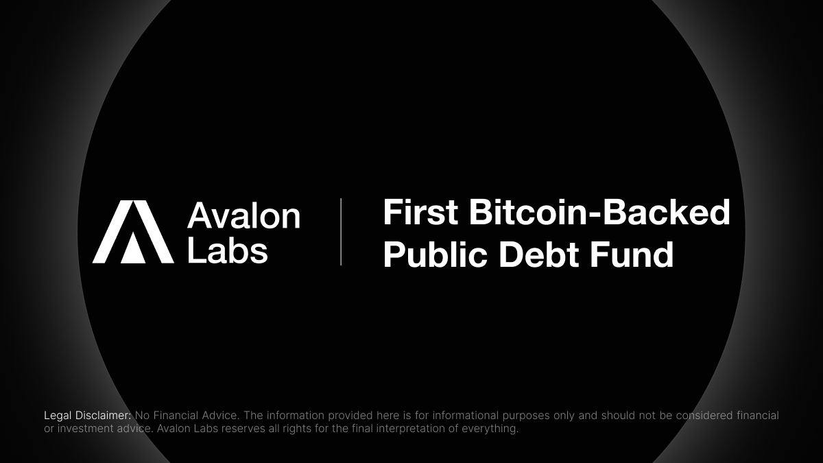 avalonfinance_'s tweet photo. Avalon Labs: Opening the Door for Massive Adoption of Bitcoin-Backed Products

Avalon is on a mission to bring Bitcoin-backed financial products to both crypto and non-crypto users alike.  Bitcoin, the only true digital gold, has already proven its value. With more financial institutions issuing ETFs and integrating Bitcoin into their portfolios, we believe it’s time to take the next step. Our vision is to unlock Bitcoin DeFi yield for everyone, creating a product so intuitive that even your non-crypto friends, family, and colleagues can understand and benefit from it.

After years of research and deep industry analysis, we are excited to explore the next frontier: evaluating a Bitcoin-Backed Public Debt Fund under the SEC framework. This marks a major milestone in our journey to build the leading on-chain capital market for Bitcoin.

But our mission goes beyond innovation—we are here to break down barriers and bring real-world adoption. By exploring regulated investment structures, we aim to bridge the gap between traditional finance and crypto, opening new opportunities for Bitcoin-backed financial products.

Bitcoin is one of the greatest financial innovations in history.

At Avalon Labs, we are committed to making it accessible to everyone. Together, let’s shape the future—let’s make history.

Read the News on @Cointelegraph 👇
