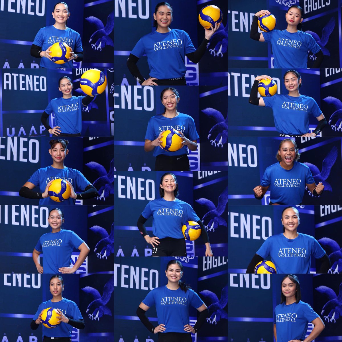 jianfics's tweet photo. #UAAPSeason87 AWVT Official Lineup:

🦅 KC Cortez
🦅 Zey Pacia
🦅 Sobe Buena
🦅 Yvana Sulit
🦅 Taks Fujimoto
🦅JLo Delos Santos
🦅Zel Tsunashima
🦅Jihan Chuatico
🦅 Rob Silla
🦅 AC Miner
🦅 Alex Montoro
🦅 Lyann De Guzman
🦅 Fiona Arroyo
🦅 Sarah Hugo

Strong Heart, Strong Mind. https://t.co/uktXaJGPwc