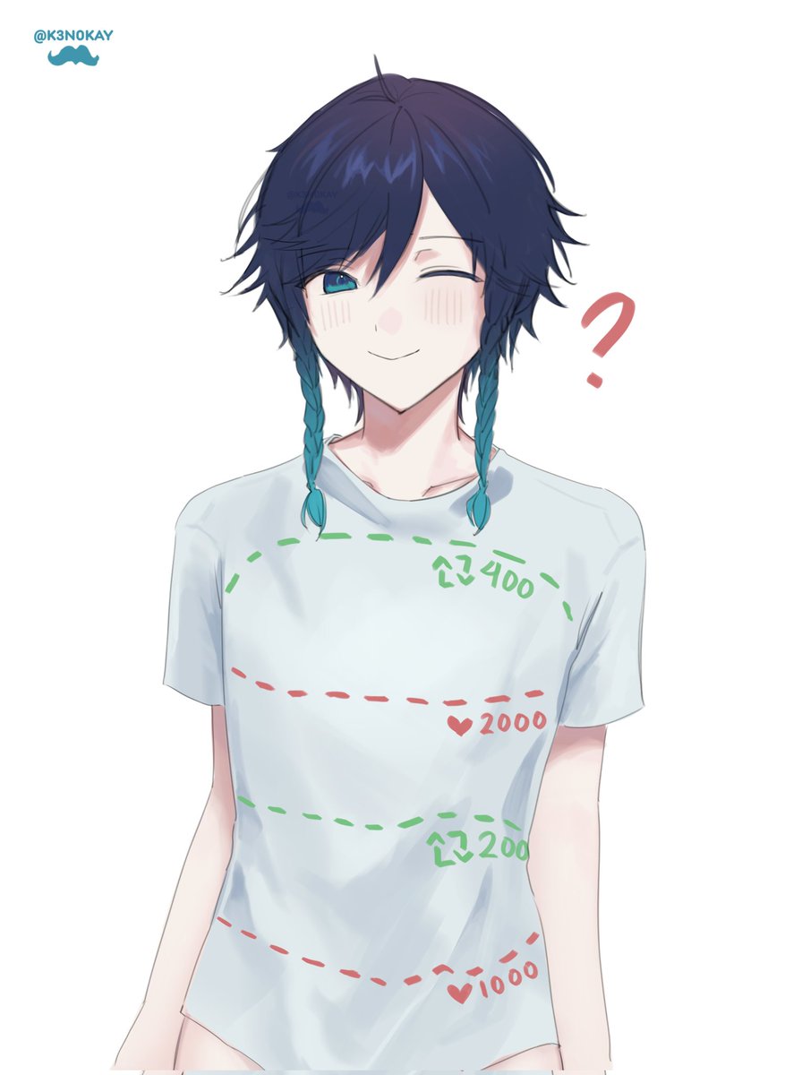 K3N0KAY's tweet image. ✂️? 
#Venti #ウェンティ #原神