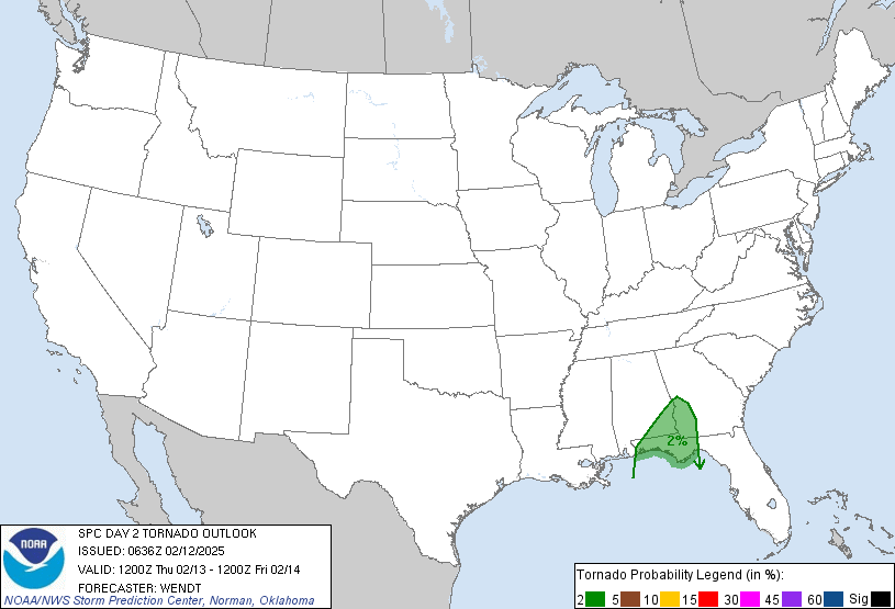 LimWeather's tweet photo. D2
#MarginalRisk in SE #Alabama,SW #Georgia,N #Florida states esp #ColumbusGA,#AlbanyGA,#Americus,#Tallahassee,#Pensacola,#PanamaCityFL,#Destin,#BrentFL,#LynnHaven,#FerryPass,#Dothan,#Eufaula,#Troy
2%#Tornado/5%#Wind/<5%#Hail risks
#Wxx #Wxtwitter #SPC #SevereWx #ALwx #GAwx #FLwx https://t.co/a0a9NFyAHx