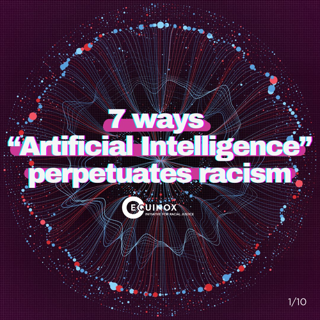 The Paris AI Summit shows how AI is being marketed as the 'solution' to various social problems - in areas as wide as government services, policing, the military, education &amp; climate.

But the ramifications, especially for racialised people, are vast and largely overlooked 🧵