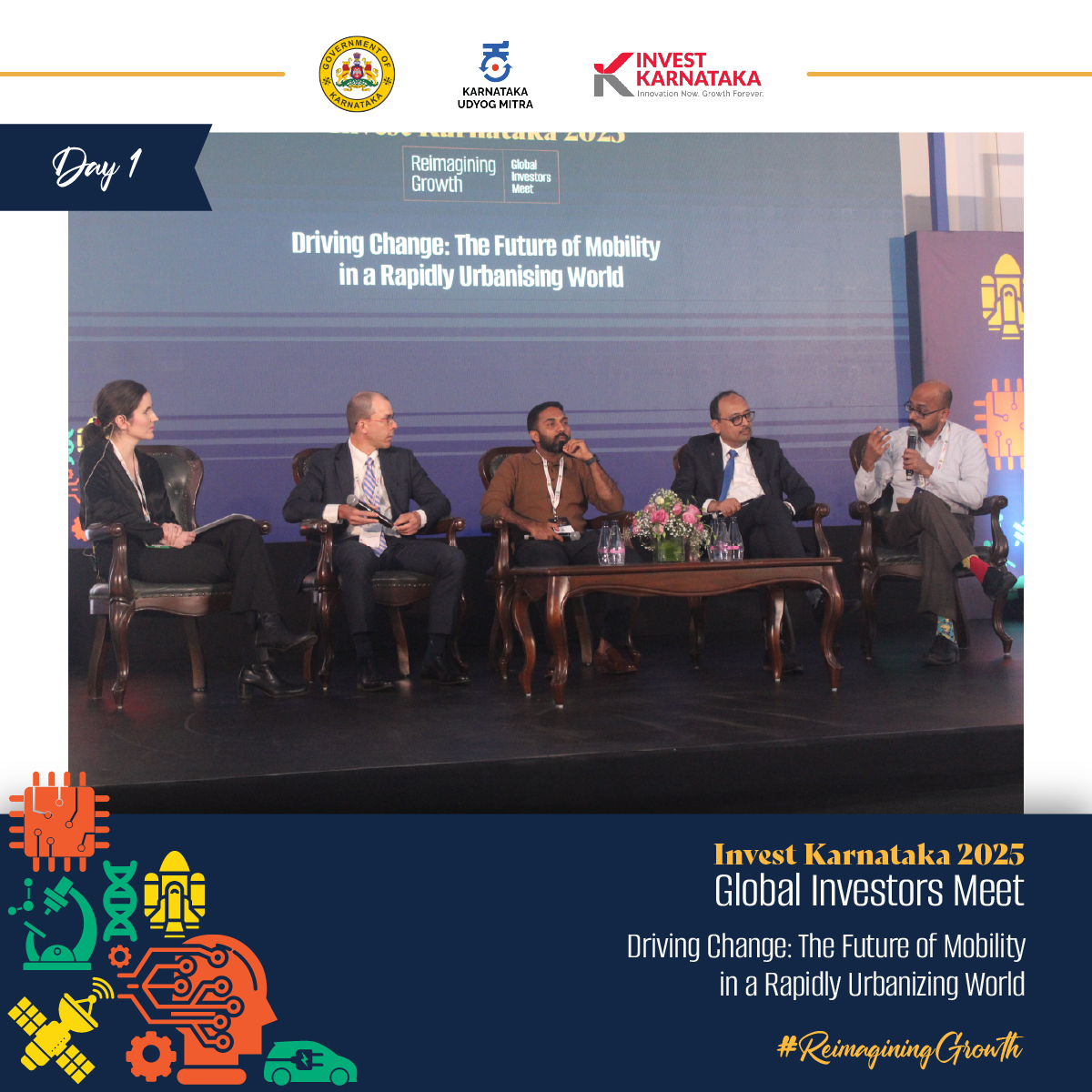As cities expand and mobility needs evolve, the transition to #sustainabletransportation is no longer an option — it’s an imperative. From aviation to EVs, industry leaders are reshaping mobility for a decarbonised and efficient future. 

At the Panel Discussion themed ‘Driving