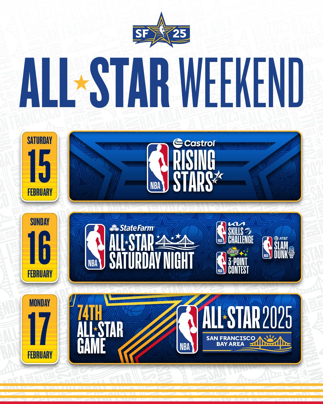 2025 Nba All Star Game Timing Buy Nba All Star Weekend Times Clearance