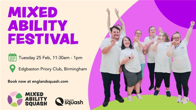 Calder Community Squash (@caldersquash) on Twitter photo This is going to be EPIC!!! 🚀
Massive shout to <a href="/EdgbastonPriory/">Edgbaston Priory</a> for hosting the next Mixed Ability Squash Festival, in partnership with <a href="/englandsquash/">🏴 England Squash</a>!
Looking forward to seeing everyone there on the 25th. ✌️
#bethechange #mixedabilitysquash This is going to be EPIC!!! 🚀
Massive shout to <a href="/EdgbastonPriory/">Edgbaston Priory</a> for hosting the next Mixed Ability Squash Festival, in partnership with <a href="/englandsquash/">🏴 England Squash</a>!
Looking forward to seeing everyone there on the 25th. ✌️
#bethechange #mixedabilitysquash