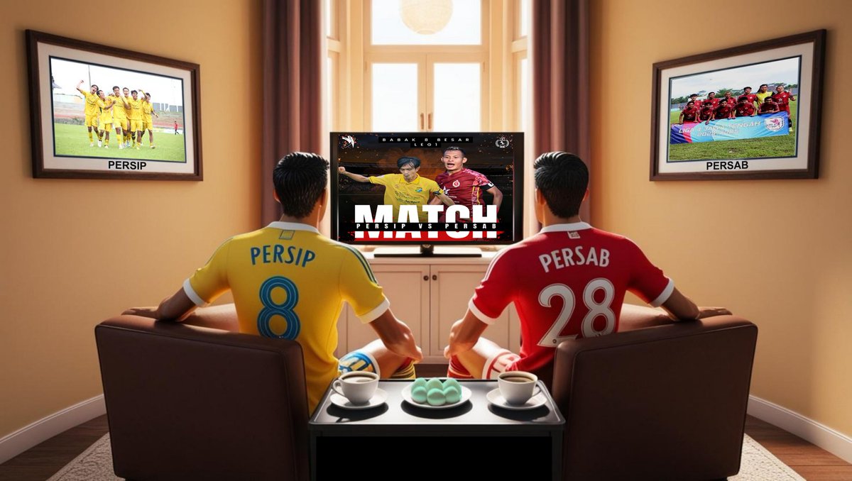 MATCHDAY‼️
DELAPAN BESAR LEG 1 🔥

⚽ <a href="/persipekalongan/">PERSIP Pekalongan</a>
vs <a href="/PersabBrebes/">Persab Brebes</a>
📅 Rabu 12 Februari 2025.
🕒15:15 WIB.
🏟️Stadion Hoegeng Pekalongan.

#delapanbesar #persabbrebes #persab #brebes #laskarjakapoleng #liga4