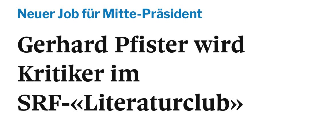 So war das nicht gemeint, dass die Mitte über die Bücher gehen muss.