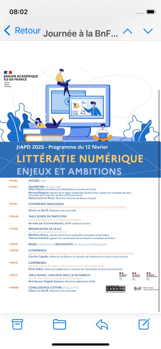 Documentation académie de Paris tweet media