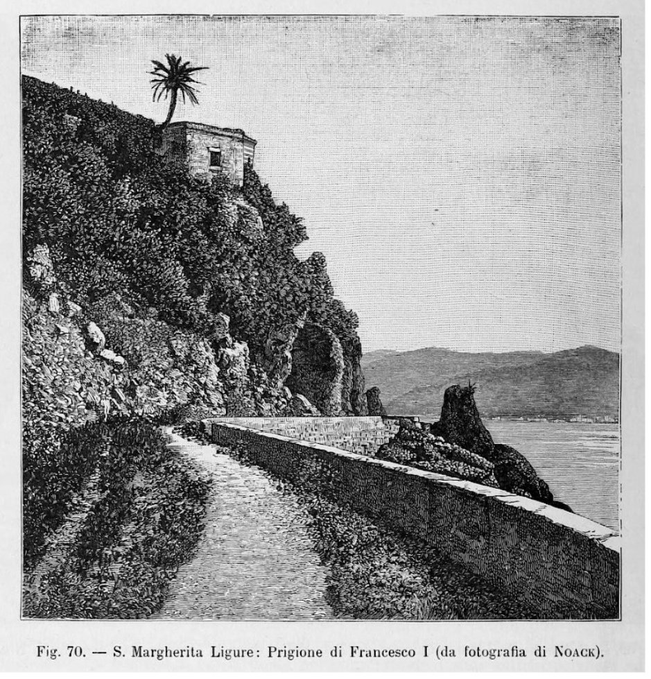 Portofino e il suo territorio sono pochissimo conosciuti - 1886 La Stampa - meravigliando che tanta mitezza di clima e vaghezza di naturali prospettive siano così poco note ed apprezzate da viaggiatori e touristes
Immagine G. Strafforello Unione Tipografico-Editrice, Torino 1892