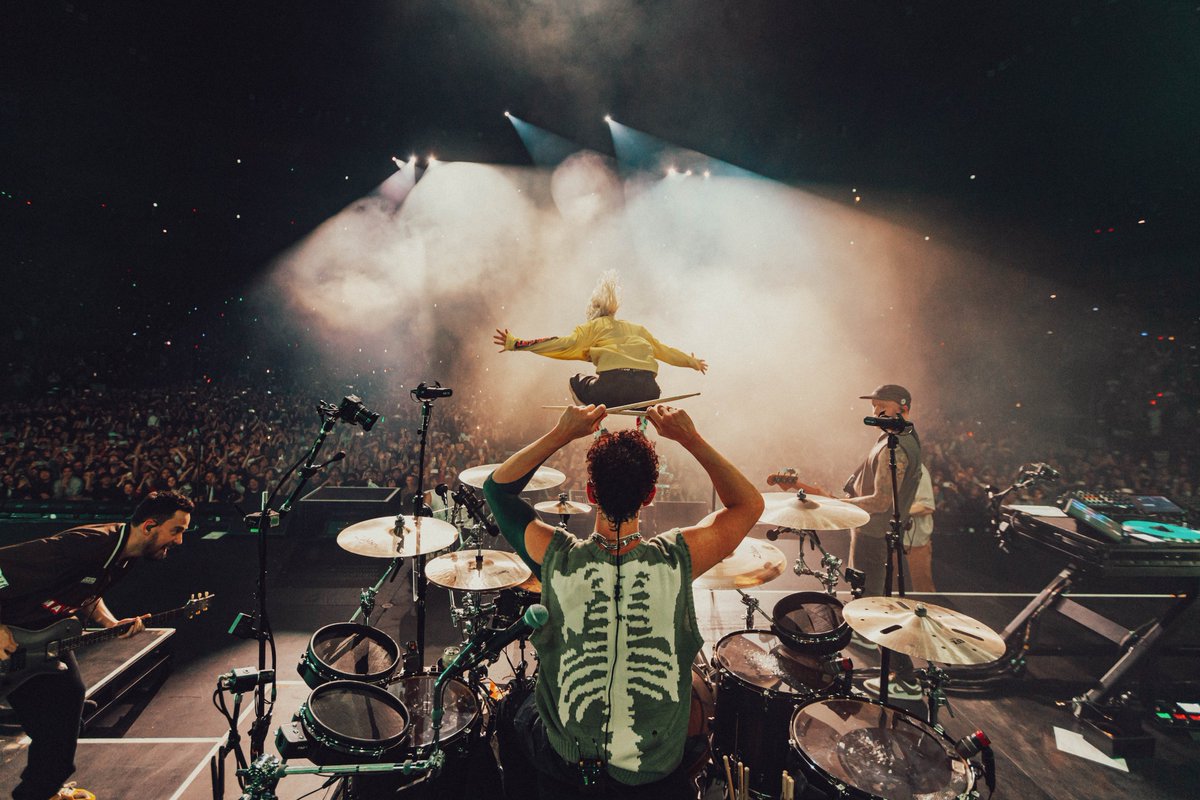 linkinpark's tweet photo. Saitama Super Arena. Tokyo Night 1. February 11th.