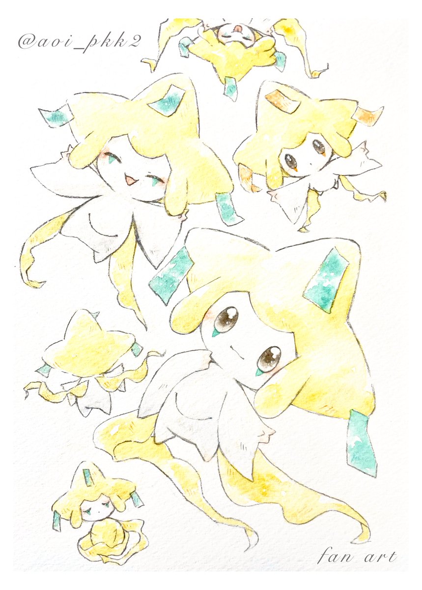 aoi_pkk2's tweet image. ジラーチいっぱい🎋💫