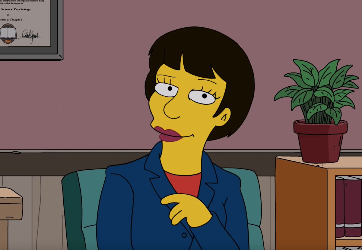 Rlazebnik's tweet image. Dr. Chaplet is named for (and designed after) the character Dodo Chaplet in the 1960&apos;s Dr. Who. This is one of about two time travel Easter eggs in the show!@TheSimpsons