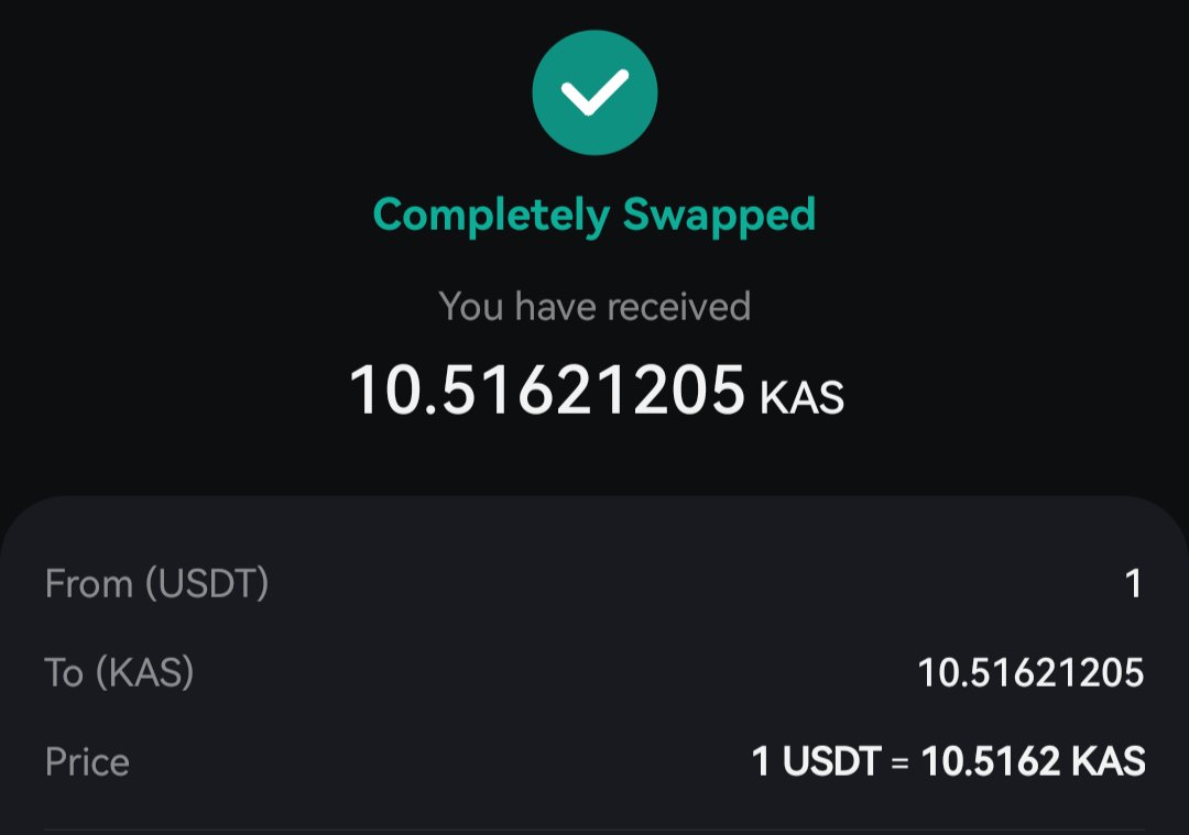 Sk21451's tweet photo. Day#342 of Buying 1$ worth of $kas per day until @KaspaCurrency reaches 1$
#Day342 #Kaspa #KAS https://t.co/E7zfG8F9C3