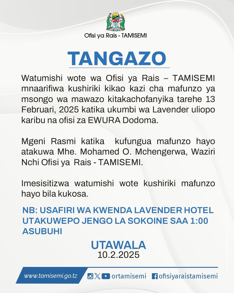 Hakingowi's tweet photo. 🔴TANGAZO https://t.co/eeoRVrXqyy